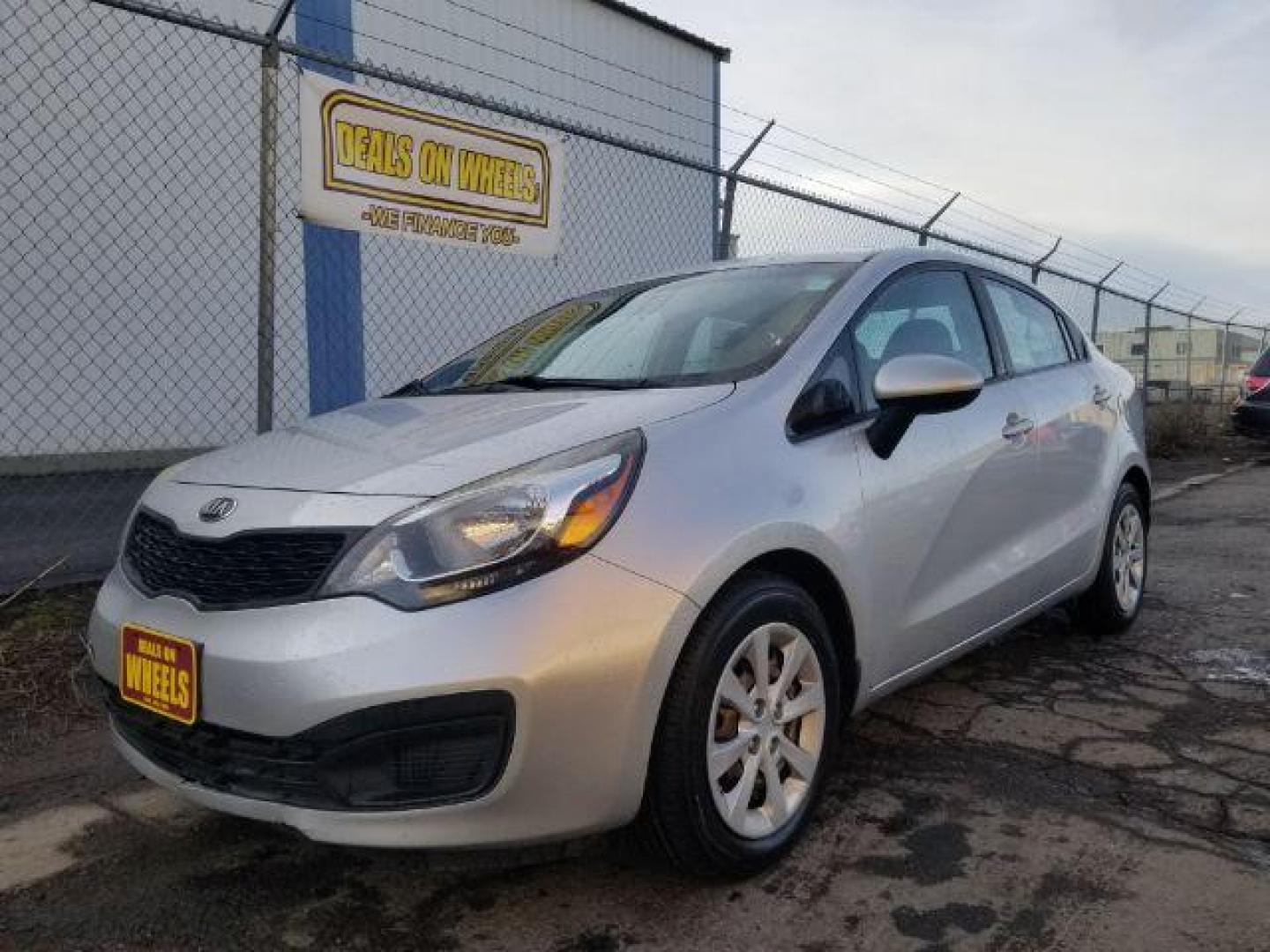 2015 Kia Rio LX (KNADM4A34F6) with an 1.6L L4 DOHC 16V engine, located at 4047 Montana Ave., Billings, MT, 59101, 45.770847, -108.529800 - Photo#12