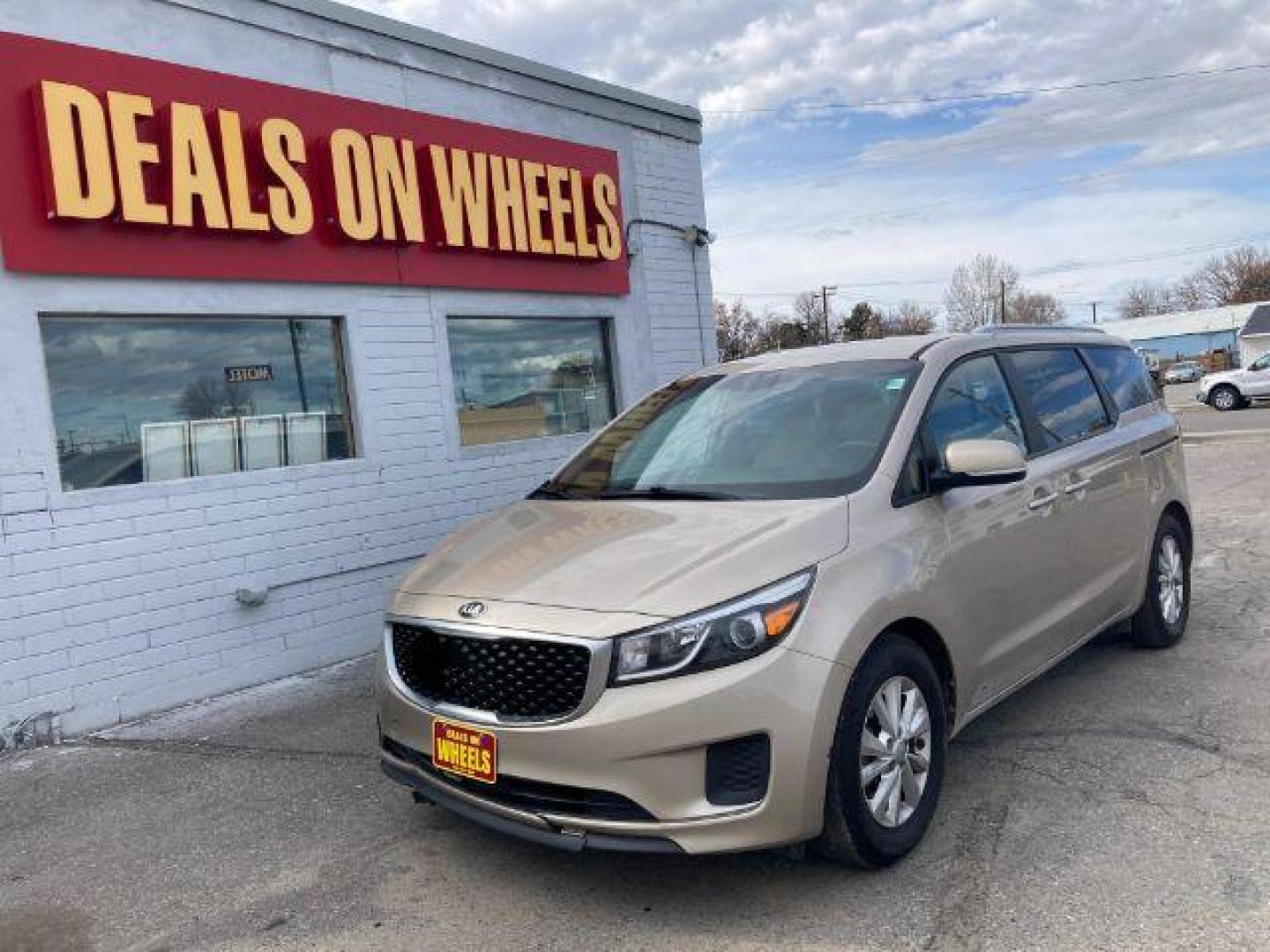 2015 Kia Sedona LX (KNDMB5C18F6) with an 3.3L V6 DOHC 24V engine, 6-Speed Automatic transmission, located at 4047 Montana Ave., Billings, MT, 59101, 45.770847, -108.529800 - Photo#0