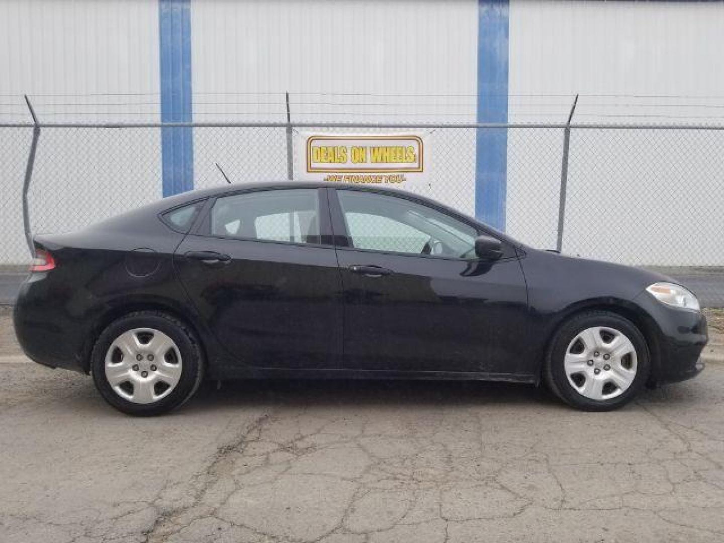 2016 Black Dodge Dart SE (1C3CDFAA7GD) with an 2.0L L4 DOHC 16V TUR engine, located at 601 E. Idaho St., Kalispell, MT, 59901, 0.000000, 0.000000 - Photo#3