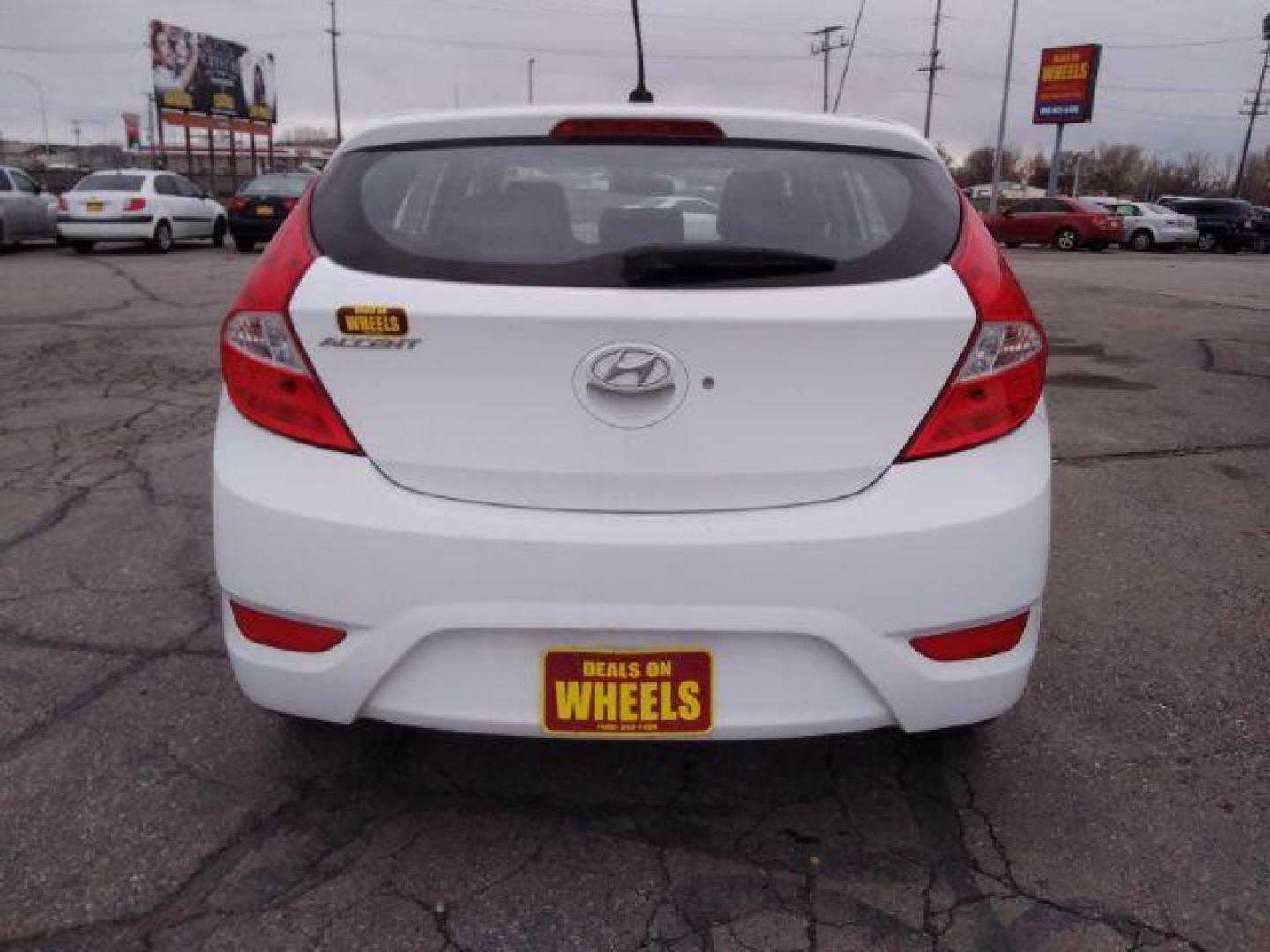 2016 Hyundai Accent SE 5-Door 6A (KMHCT5AE0GU) with an 1.6L L4 DOHC 16V engine, 6-Speed Automatic transmission, located at 4047 Montana Ave., Billings, MT, 59101, 45.770847, -108.529800 - Photo#5