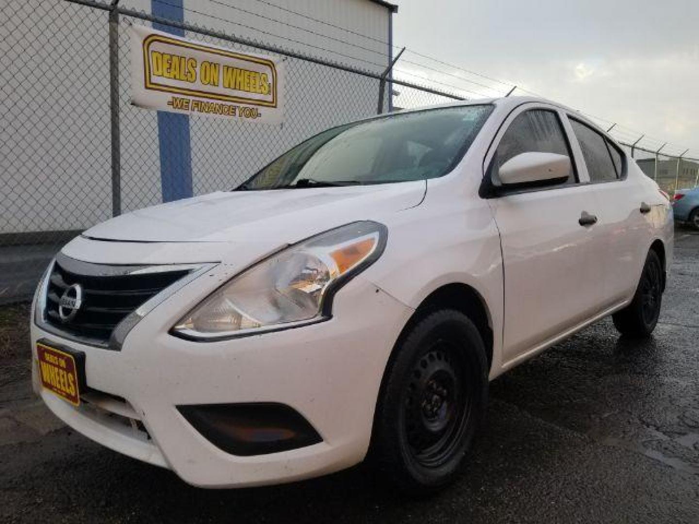 2018 Nissan Versa 1.6 S 5M (3N1CN7AP4JL) with an 1.6L L4 DOHC 16V engine, 5-Speed Manual transmission, located at 601 E. Idaho St., Kalispell, MT, 59901, 0.000000, 0.000000 - Photo#0